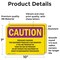 Signmission Radiation & Laser Sign, 7 in H x 10 in W, Vinyl Decal, Rectangle OS-2PACK-CR-D-710-L-10153 - alternate 4